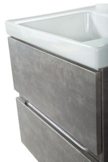 Подвесная тумба под раковину Art&Max Techno 90см айс какао AM-Techno-900-2C-SO-FC305